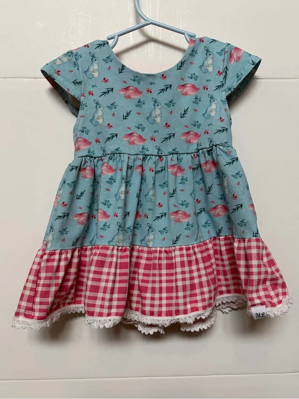 Makena Lane Spring Bunny Tunic Dress Size 5